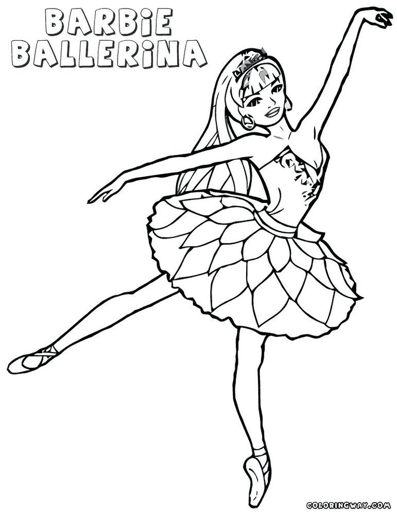 Angelina Ballerina Coloring Pages Printable