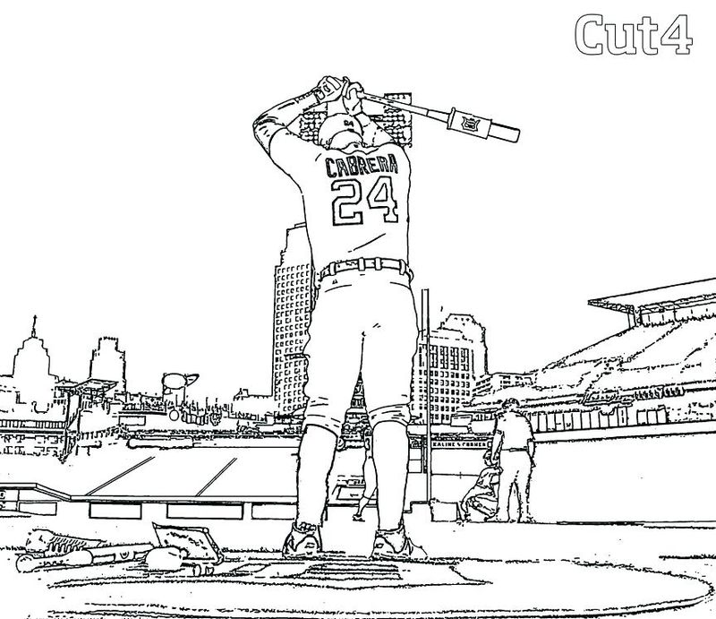 Major League Baseball (MLB) Coloring Pages PDF - Coloringfolder.com