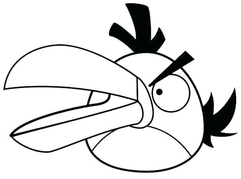 Angry Birds Coloring Pages Free Online