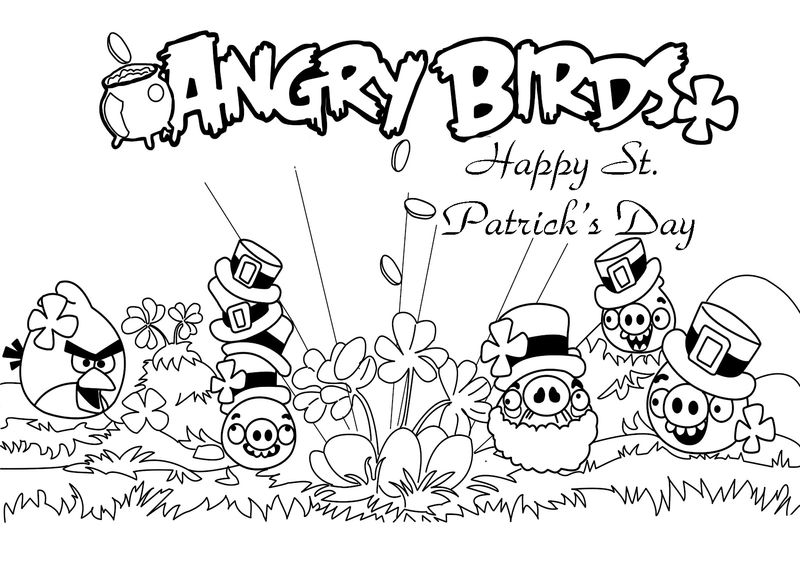 Angry Birds Coloring Pages Free