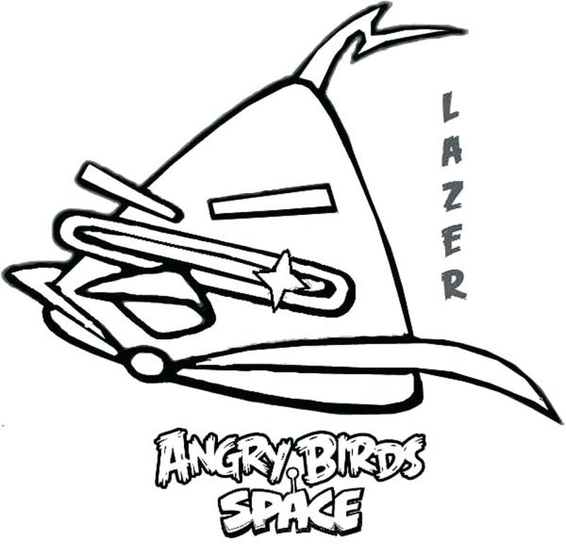 Angry Birds Coloring Pages Star Wars