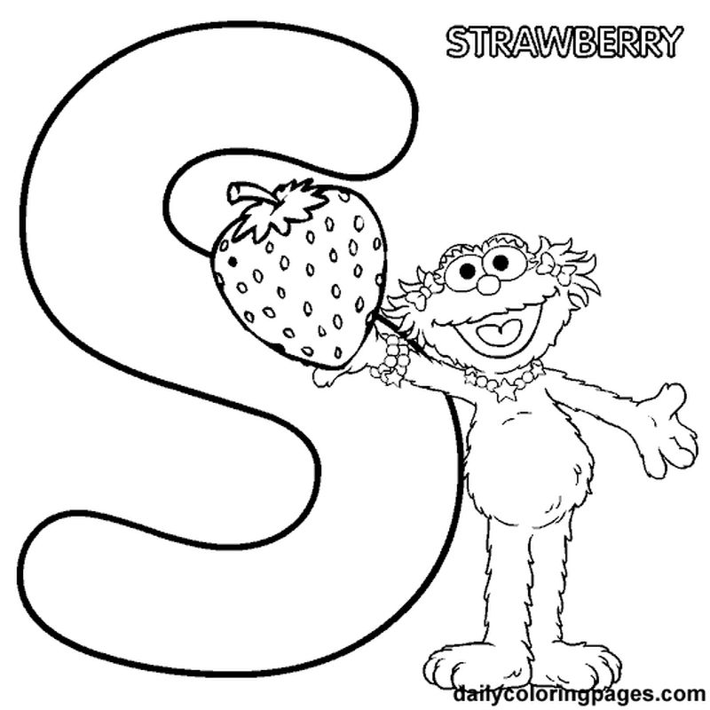 Animal Alphabet Coloring Pages