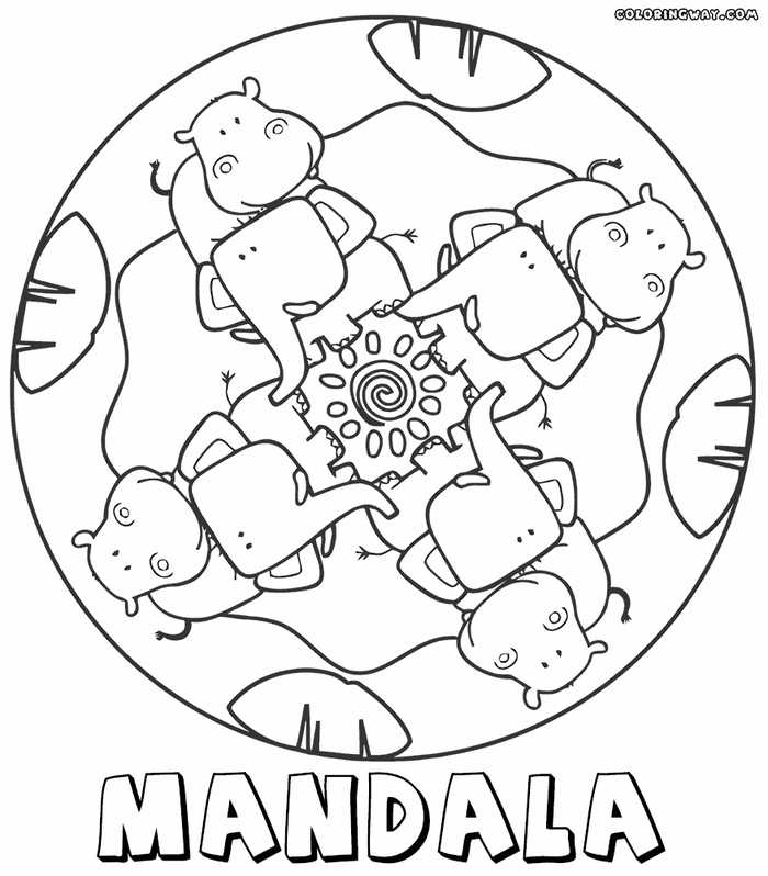 Animal Mandala For Kids