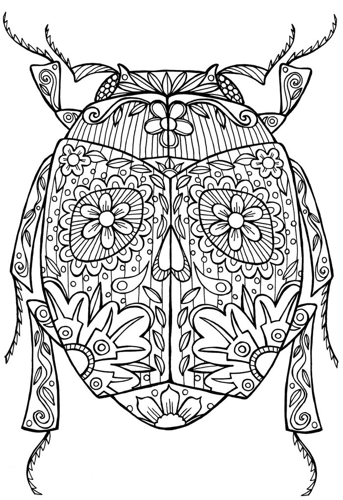 Animal Zentangle Coloring Pages Kids Pdf