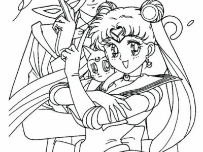 Anime Coloring Pages Sailor Moon