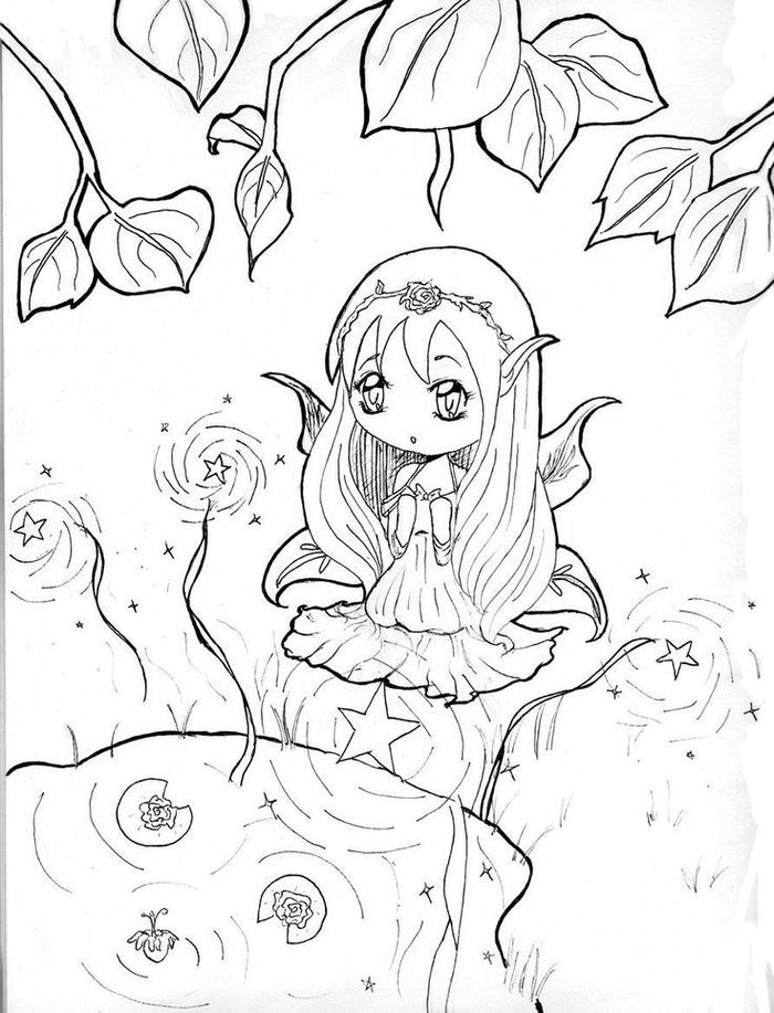 Anime Coloring Pages Pdf - Coloringfolder.com