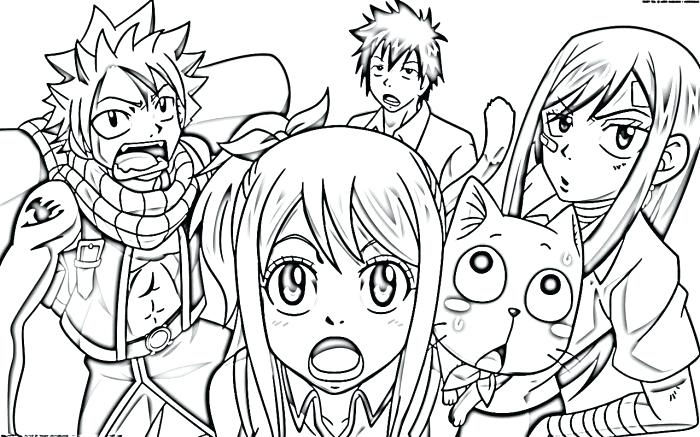 Anime Warrior Girl Coloring Pages