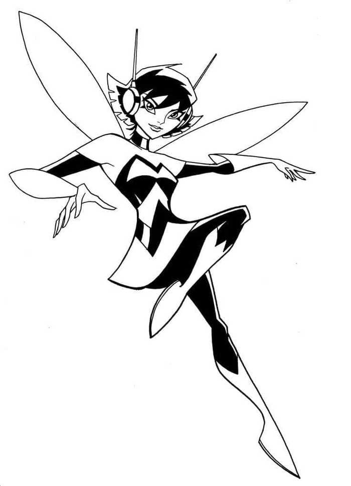 Ant Man And The Wasp Coloring Pages