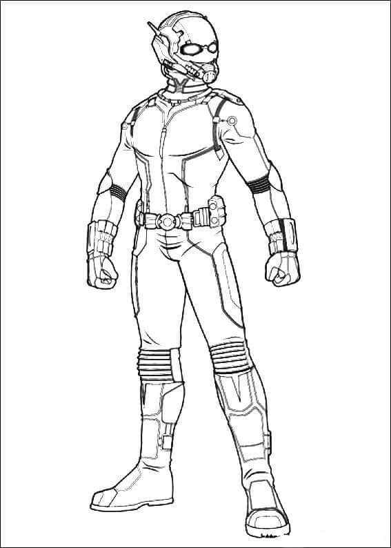 Ant Man Coloring Sheets