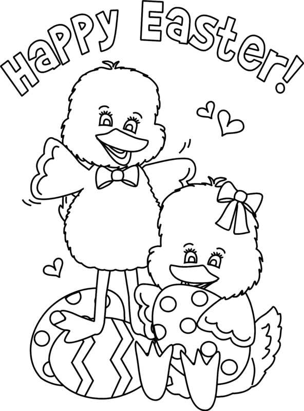 April Coloring Pages For Kids