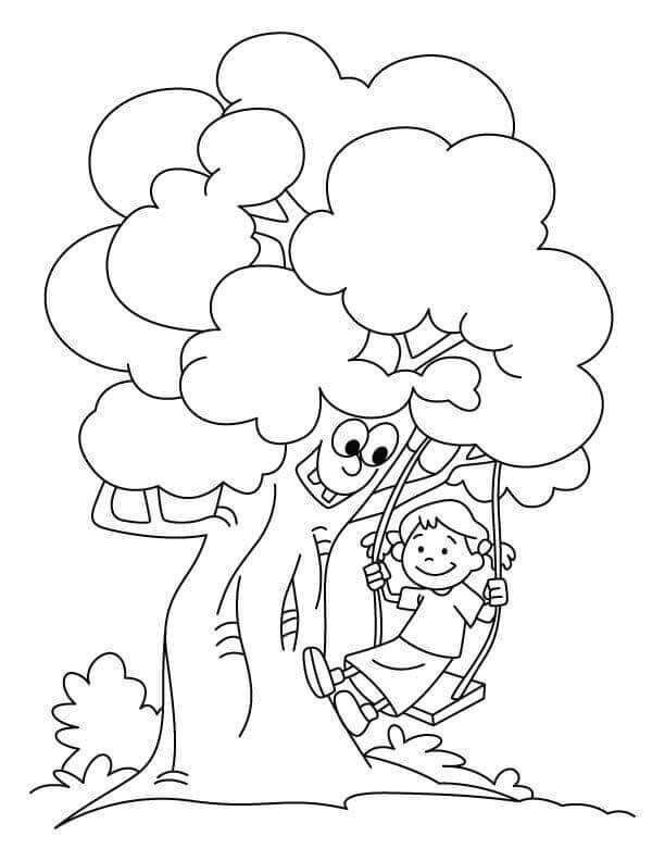 Arbor Day Coloring Pages For Kids
