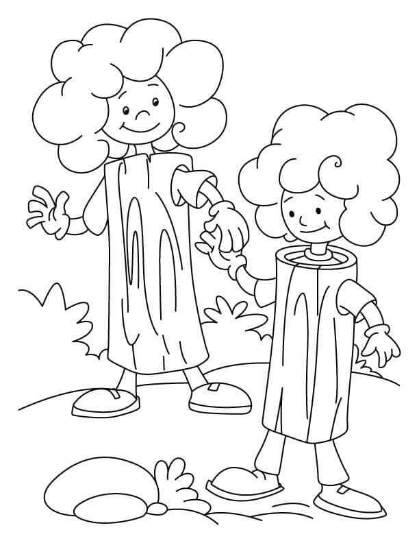 Arbor Day Coloring Sheets For Toddlers