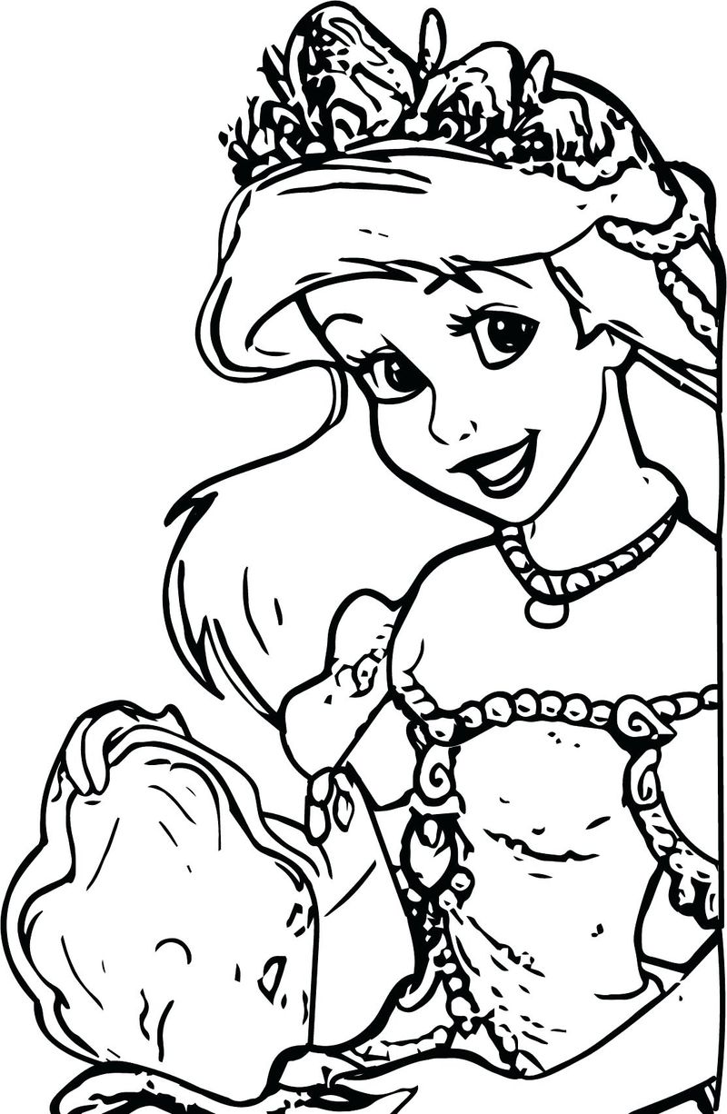 Ariel Disney Coloring Pages
