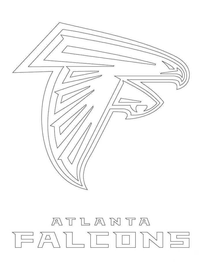 Atlanta Falcons Coloring Pag