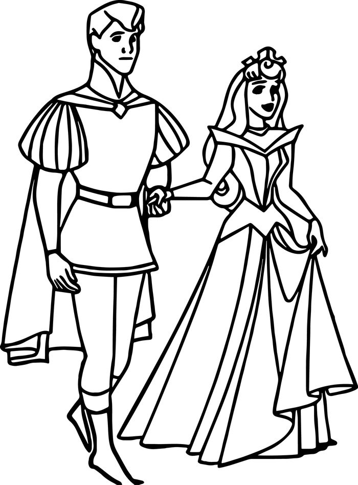 Aurora Cinderella Coloring Pages