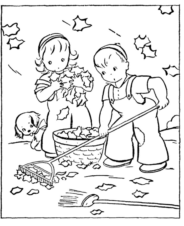 Autumn Adult Coloring Pages