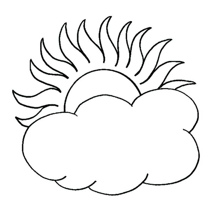 Aztec Sun Coloring Page