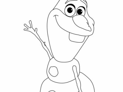 Baby Olaf Coloring Pages