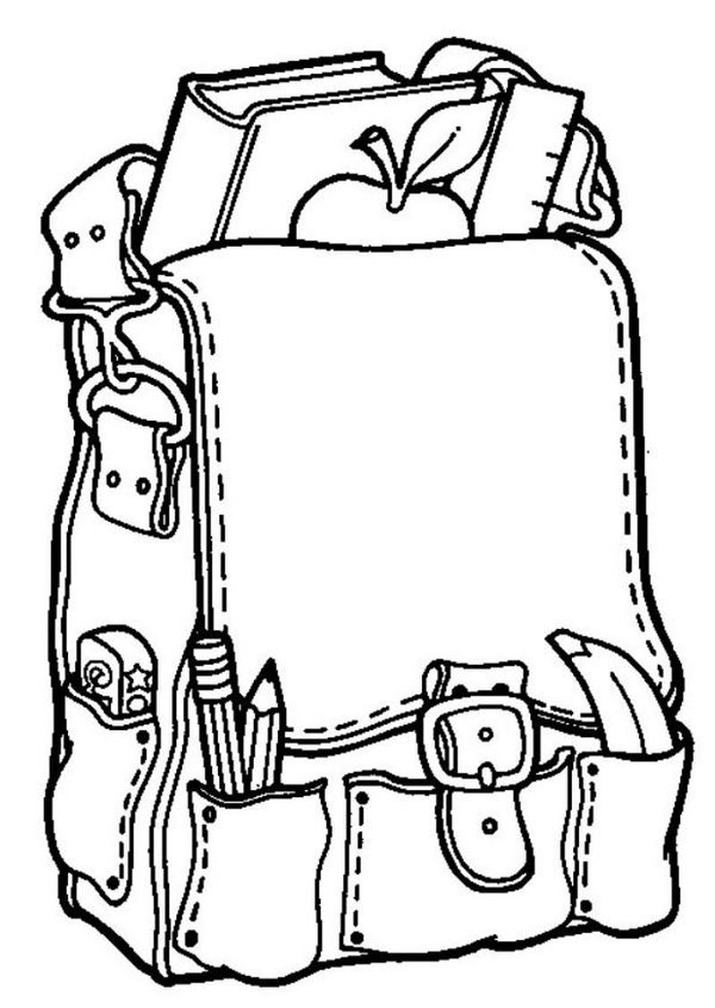 Back To School Coloring Pages Free