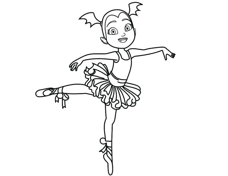 Ballerina Coloring Pages Barbie