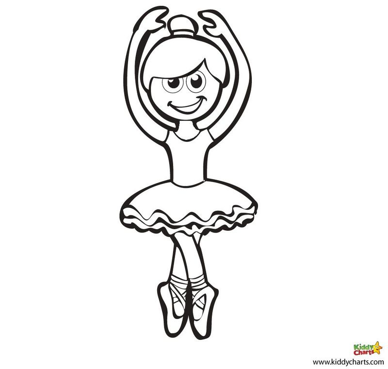 Ballerina Coloring Pages Printable