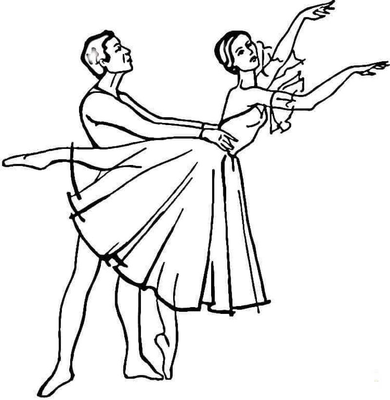 Ballerina Movie Coloring Pages