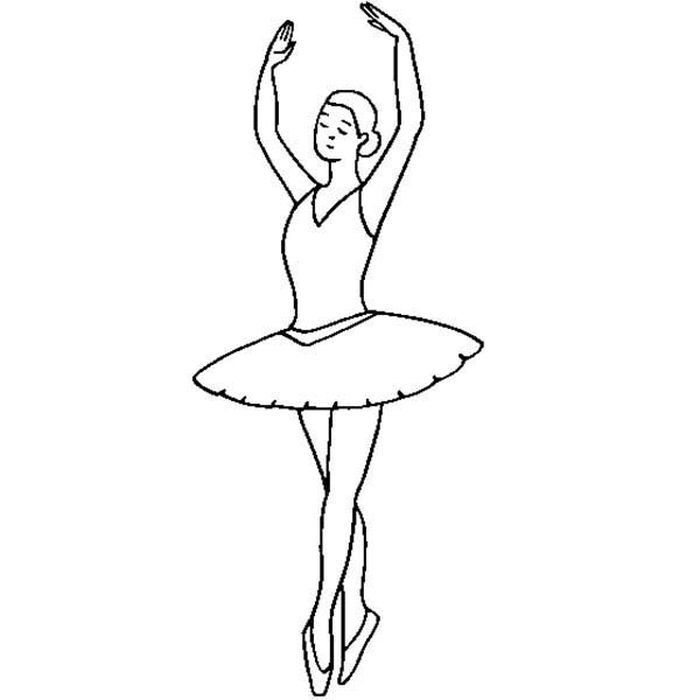 Ballet Coloring Pages Printable Free