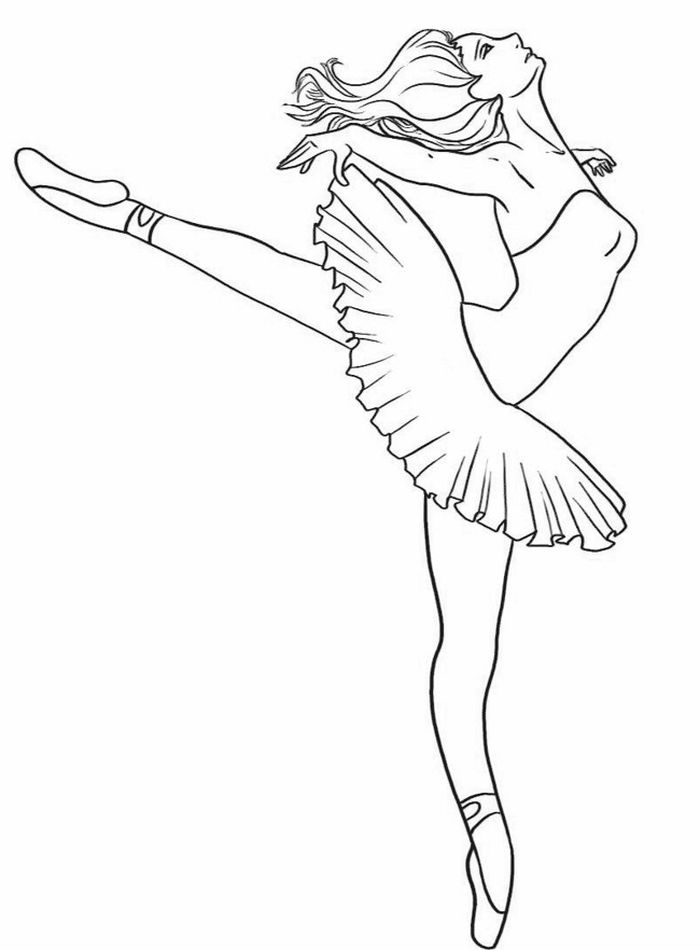 Ballet Coloring Pages