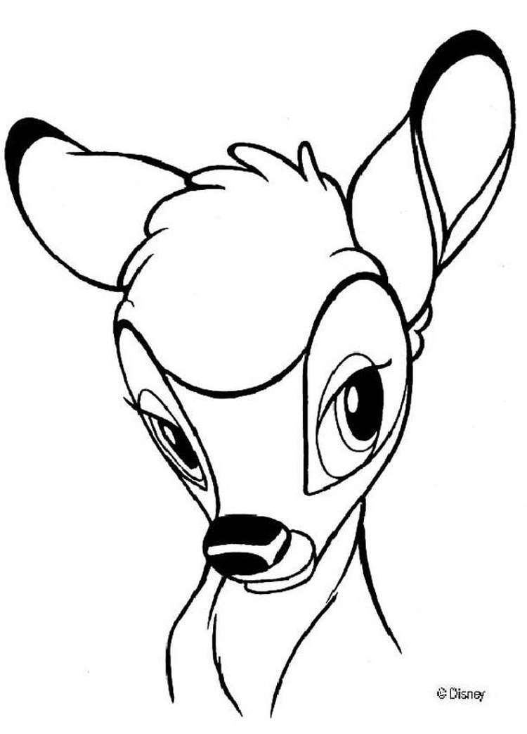 Bambi Characters Coloring Pages