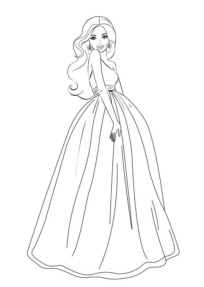 Barbie Coloring Pages For Teenager PDF - Coloringfolder.com