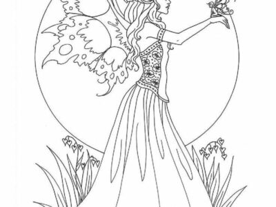 Barbie Wedding Coloring Pages Print