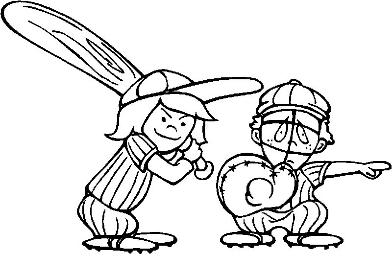 Baseball Pitcher Coloring Pages