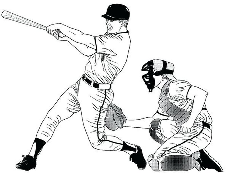 Baseball Team Coloring Pages