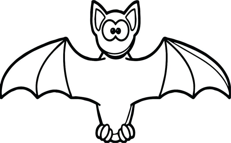 Bat 1 Coloring Pages