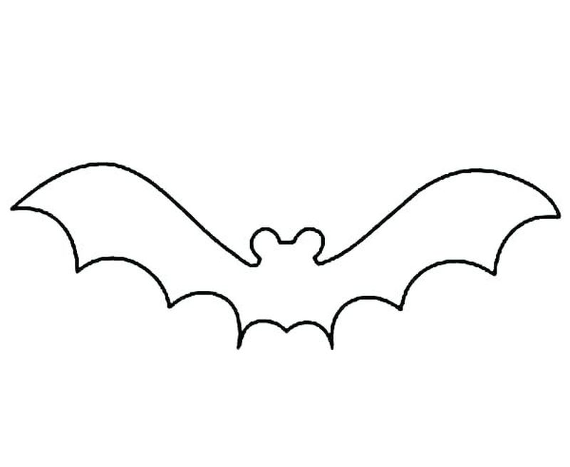 Bat Coloring Pages For Kids Printable Free