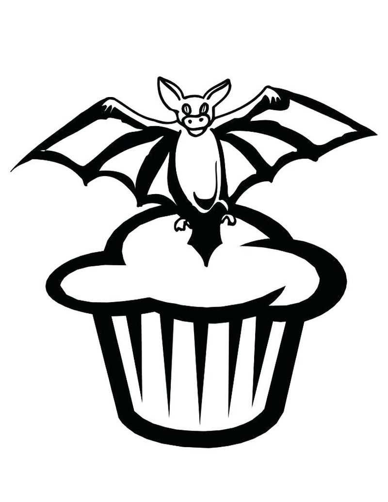 Bat Coloring Pages For Preschoolers