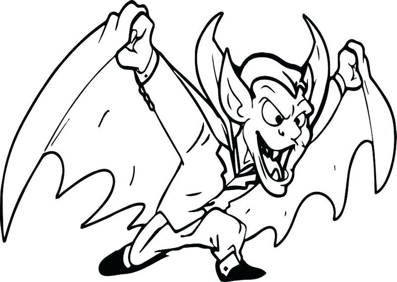 Bat Coloring Pages Free