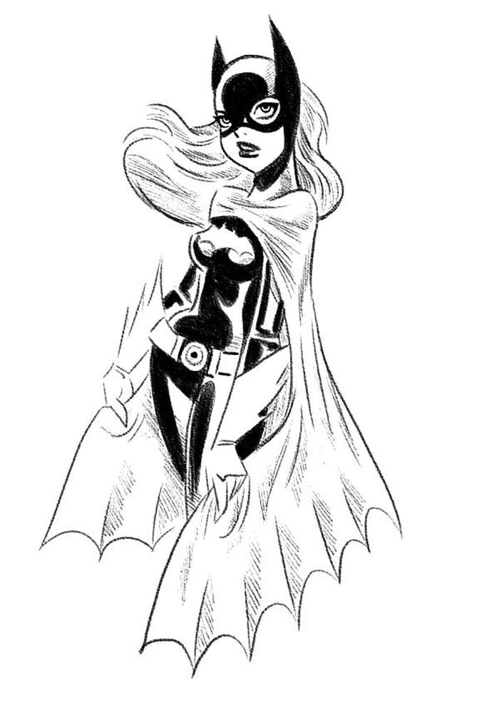 Batgirl Dc Super Hero High Coloring Pages