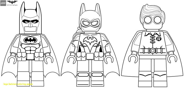 Batman Lego Batgirl Coloring Pages