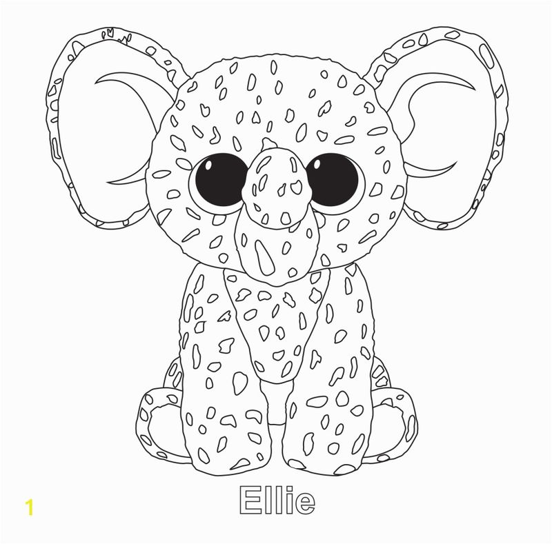 ty beanie boo coloring pages to print