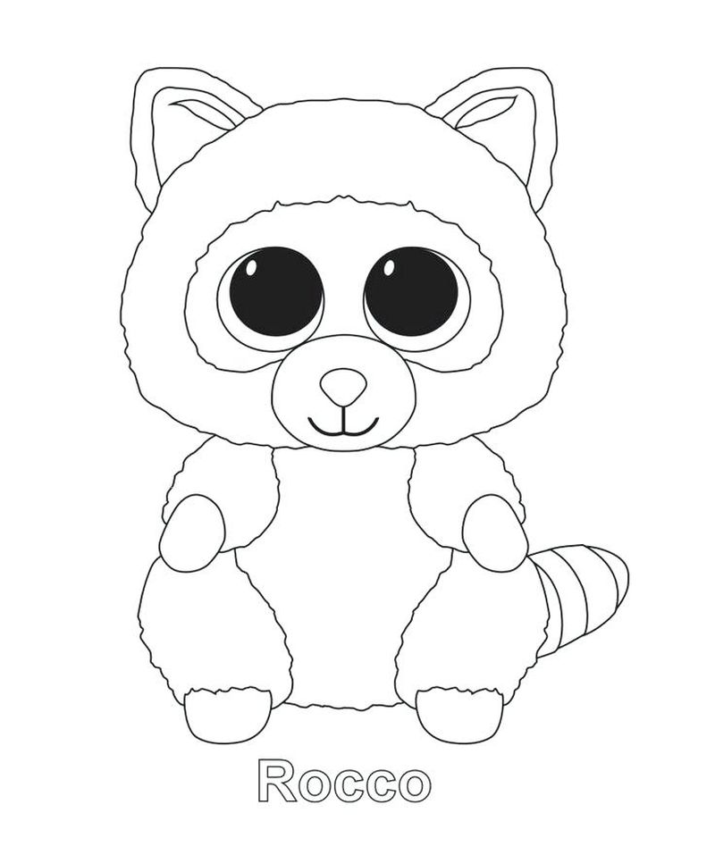 Beanie Boo Coloring Pages Cancun