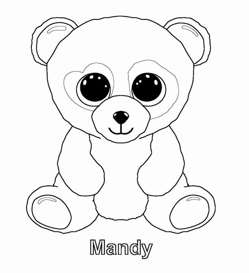 Beanie Boo Coloring Pages Coconut