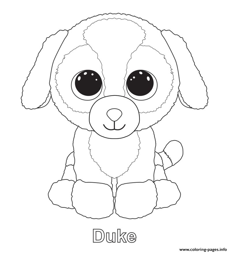 Beanie Boo Coloring Pages Lion