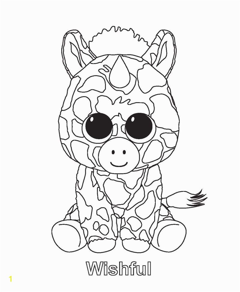 ty beanie boo coloring pages to print