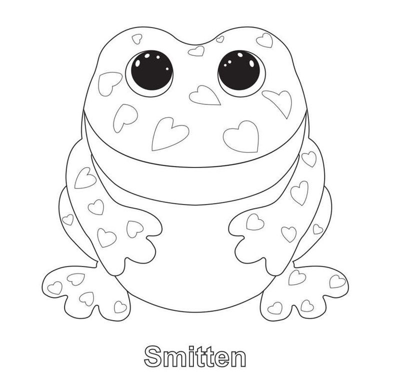 Beanie Boo Coloring Pages Printable Dougie