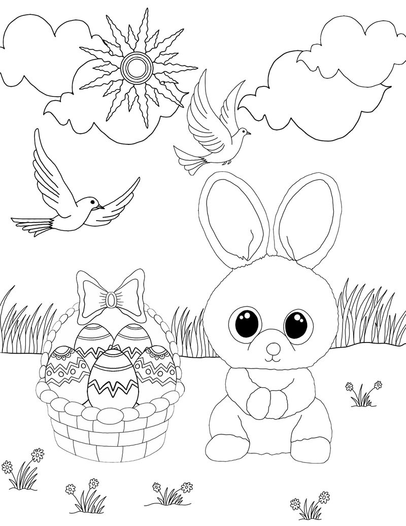 Beanie Boo Coloring Pages Safari
