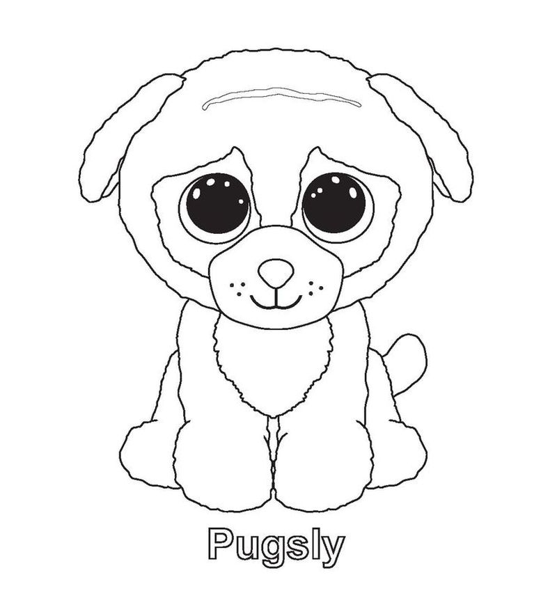 Beanie Boo Coloring Pages Surf