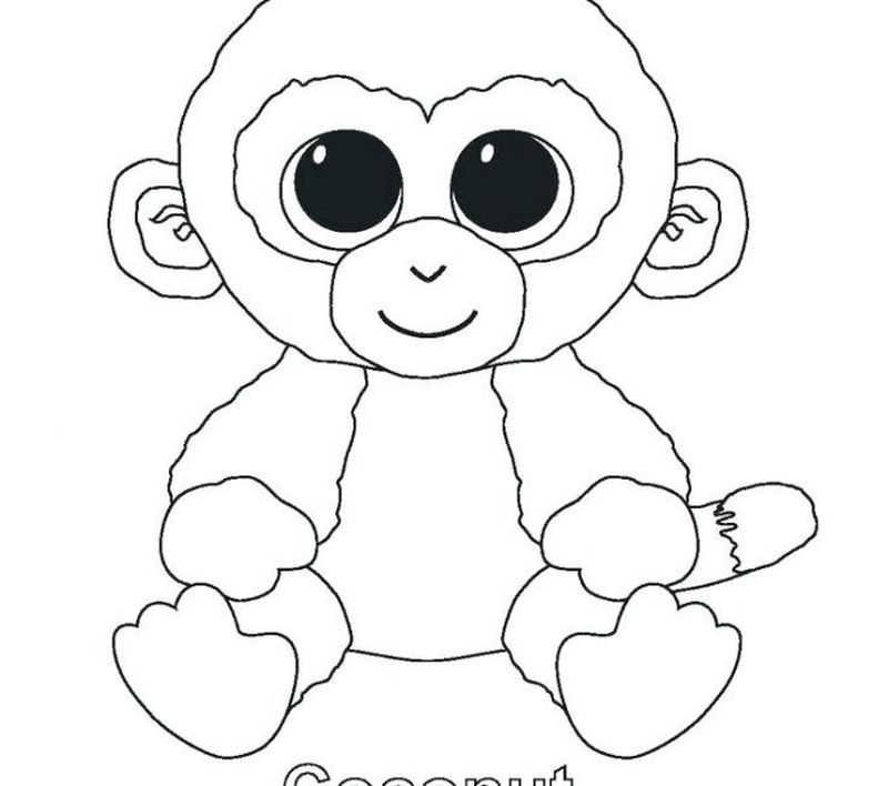 Beanie Boo Coloring Pages Turtle