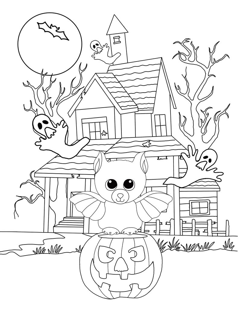 Beanie Boo Coloring Pages Unicorn