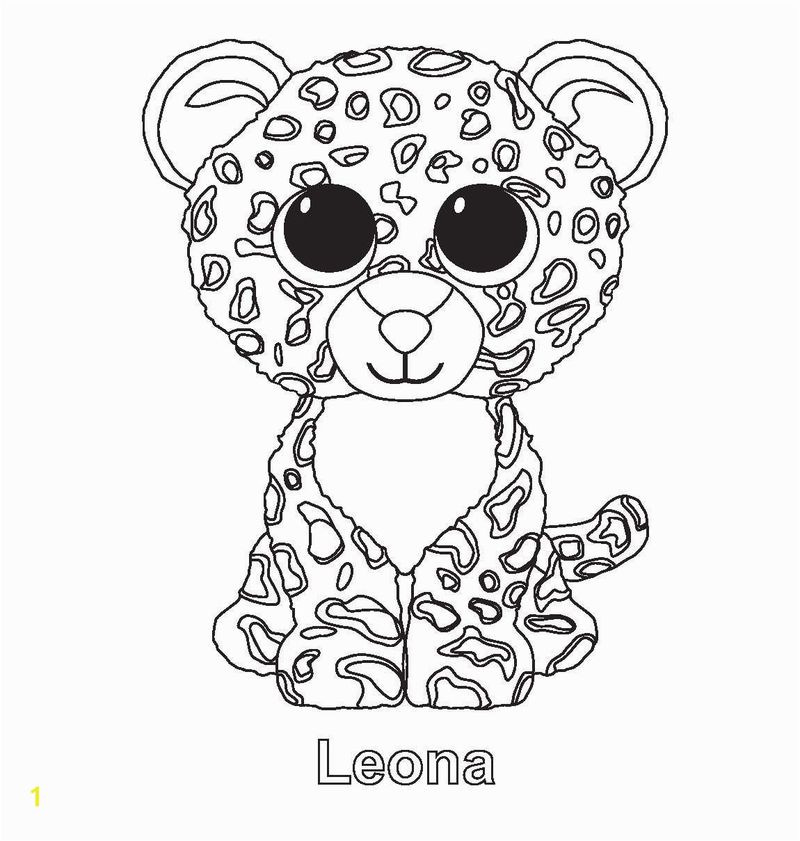Beanie Boo Penguin Coloring Pages